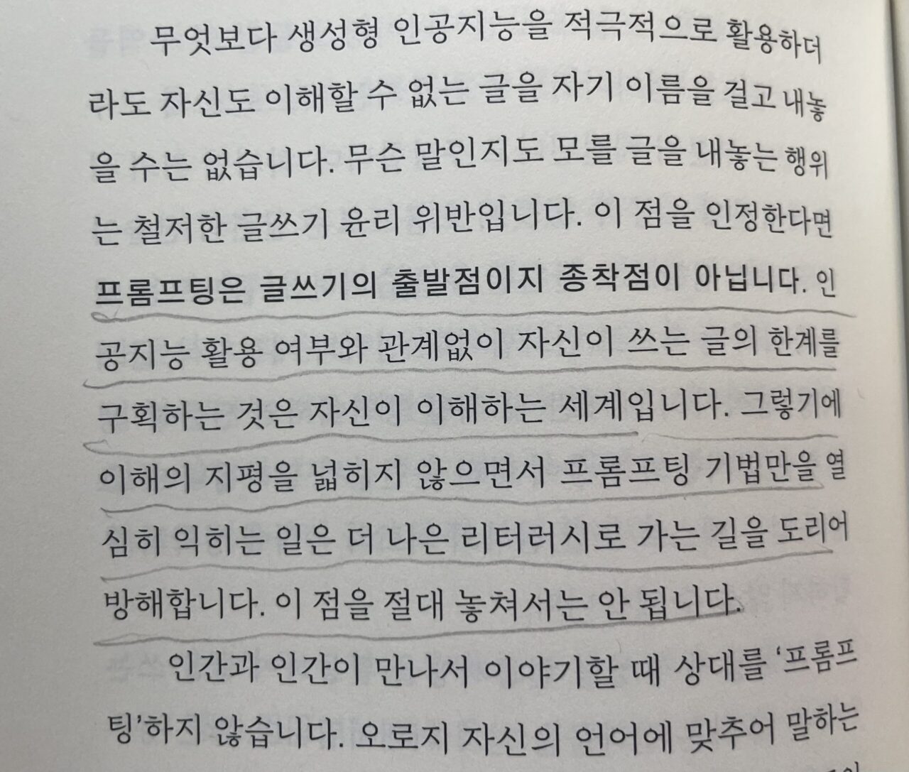 비판적 프롬프팅