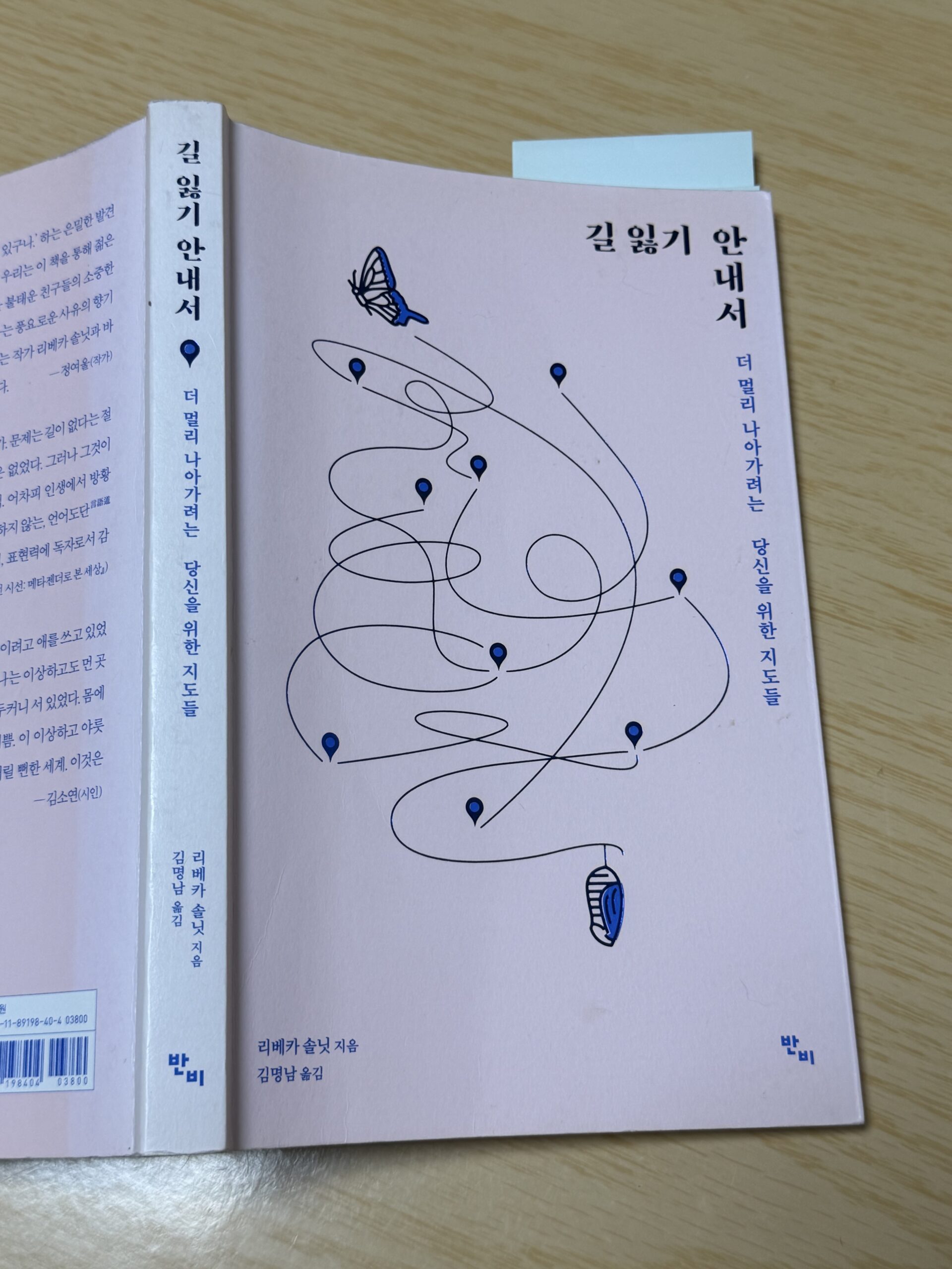 리베카 솔닛, 『길 잃기 안내서』 더 멀리 나아가려는 당신을 위한 지도들